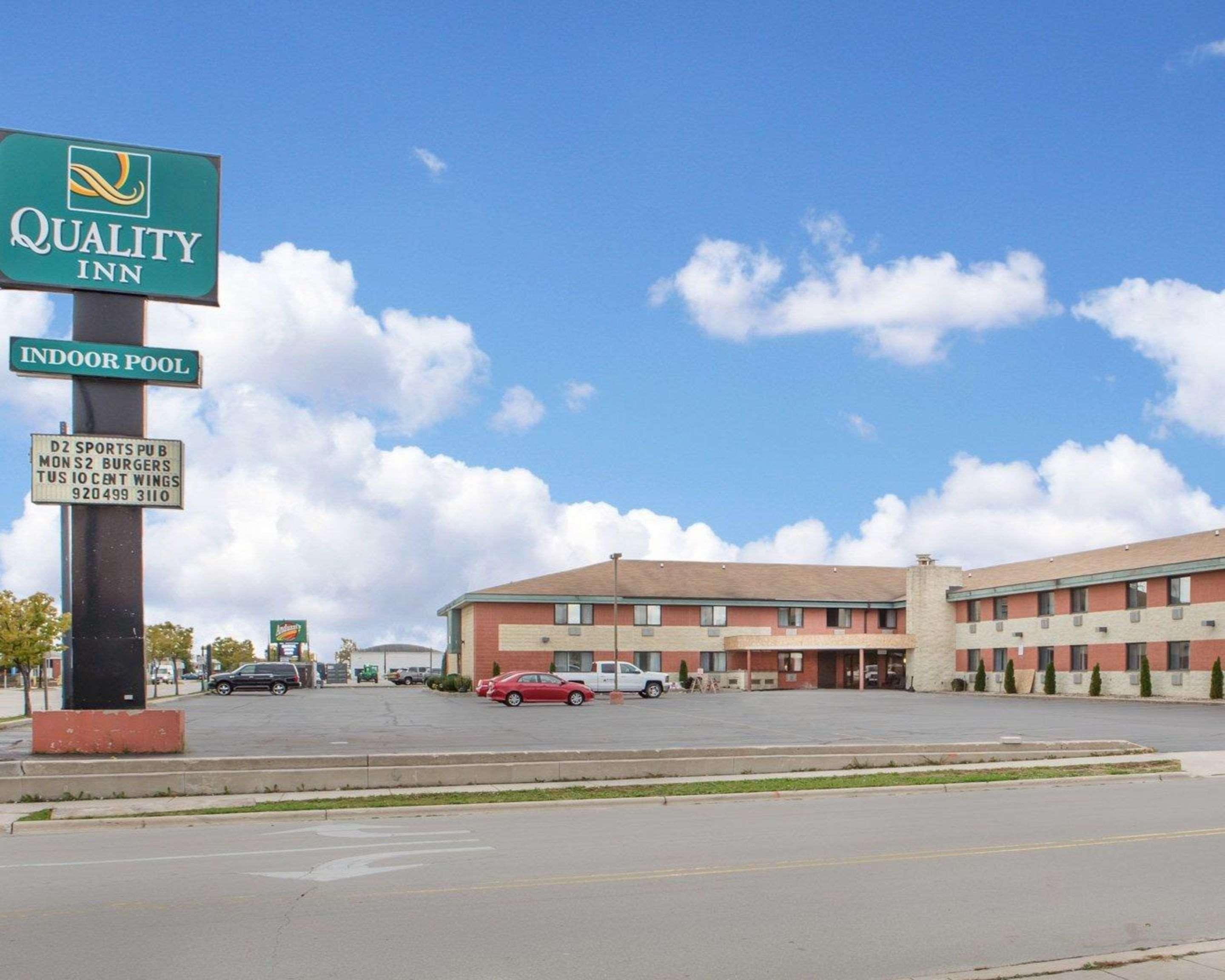 Quality Inn Stadium Area Green Bay Buitenkant foto