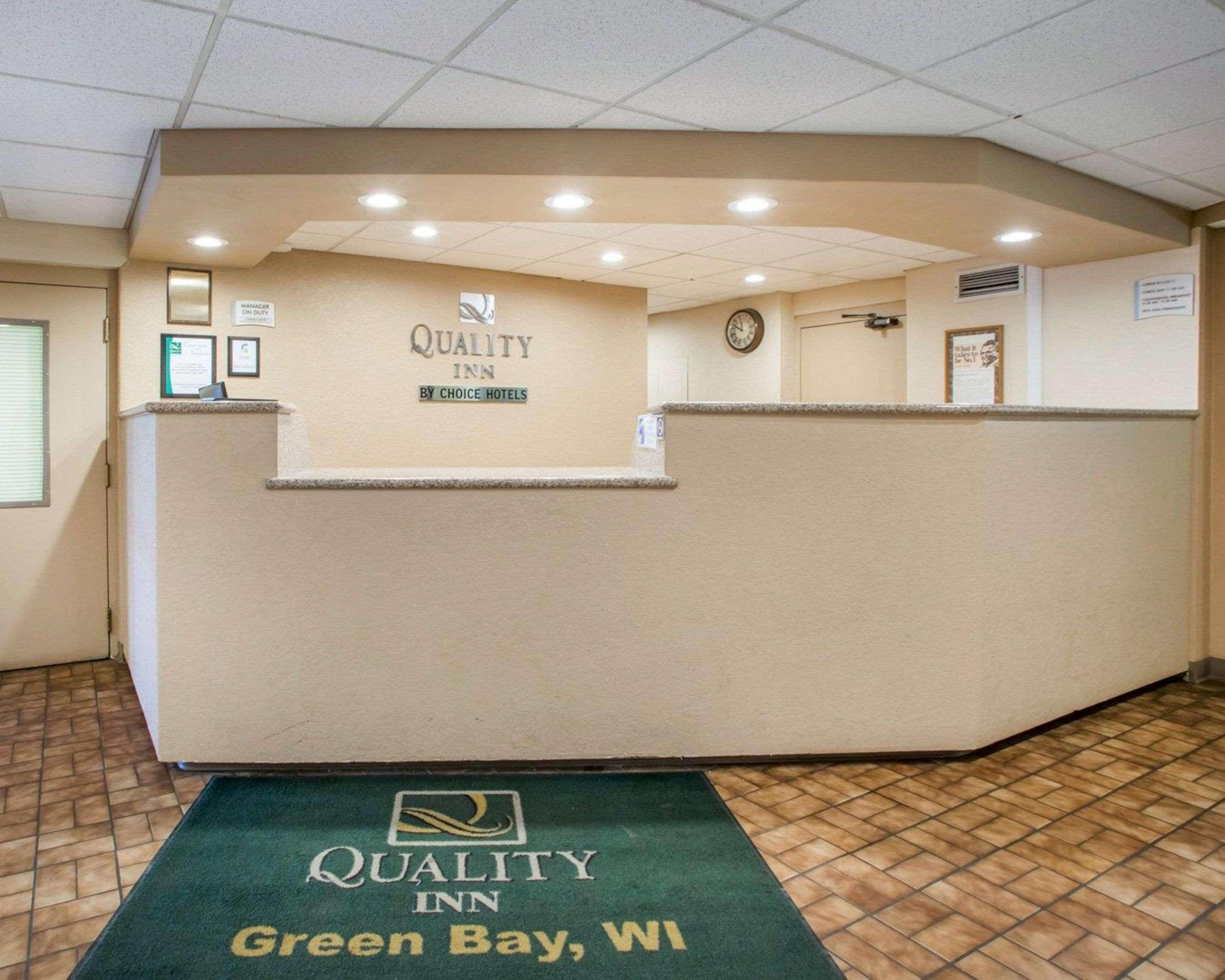 Quality Inn Stadium Area Green Bay Buitenkant foto